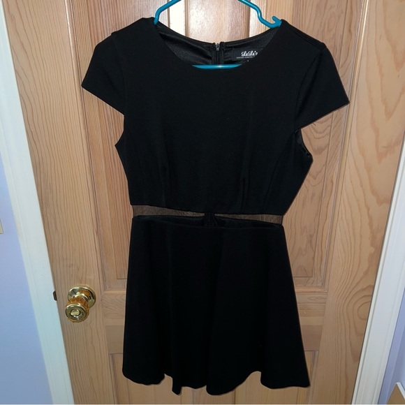 Lulu’s - Legendary Lovers Black Skater Dress - Picture 2 of 4